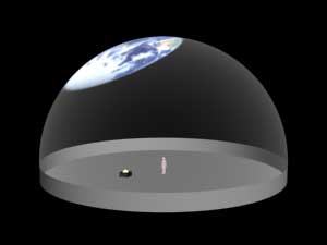 offset dome master
